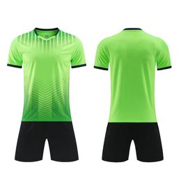 Custom Soccer Jersey Uniform Blank Short Sleeve Soccer Shirt Sublimated Football Shirts blue white red green orange