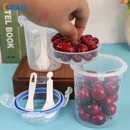 Storage Bottles 1PC Fresh-Keeping Food Containers Fruit Salad Yogurt Box Kitchen For Cereals Double-Layered Portable Travel Jars