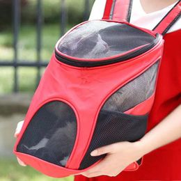 Cat Carriers Bags Backpack Outdoor Pet Shoulder Portable Travel Transparent Bag For Small Dogs Cats