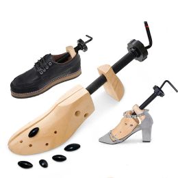 Accessories FamtiYaa 1Pcs Shoe Trees Wooden Shoe Stretcher Adjustable Man Women Flats Pumps Boots Expander Shaper Rack