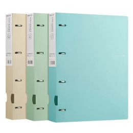 Bag A4 Binder Folder Office Storage File Ring Waterproof Test Paper Data Storage Folder 4 Hole Binder Learning Supplies