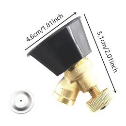 1PC High pressure Pesticide Sprayer Nozzle Adjustable Copper Water Outlet Nozzle For Flower Grass Sprinkling