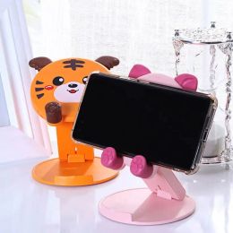 Universal Phone Holder Kawaii Desktop Cell Phone Tablet Stand Holder Adjustable Phone Stand Korean Stationery Desk Organiser