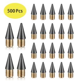 Pencils 100Pcs Everlasting Pencil Replaceable Refill Infinite Pencil Replaceable Graphite Nib Metal Inkless Writing Pencil Nib