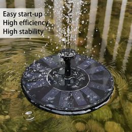 Garden Decorations Solar Floating Water Fountain Powered Pump Pond For Decoration