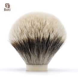 Brush Boti SHD Enlightener Three Band Bulb Badger Hair Shaving Brush Kit with Shave Handle Beard Wet Shaving Cleaning Tools