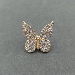 Factory direct full diamond butterfly mobile phone diy beauty material mobile phone shell stick diamond jewelry accessories alloy butterfly