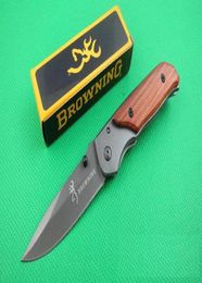 Special offer Browning 338 332 Pocket Folding knife Outdoor camping hiking Small folding knife knives with original paper box pack8728089