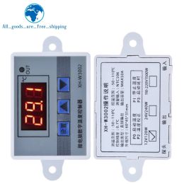 W3002 Digital Control Temperature Microcomputer Thermostat Switch Thermometer New Thermoregulator 12/24/220V For Arduino