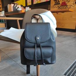 School Bags Top Layer Cowhide Women's Backpack 2024 Genuine Leather Large Capacity Knapsack Leisure Travel Student Bag