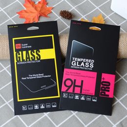 High Quality 18*10cm Black Paper Retail Packaging Box/Paper Box/white Box For iphone 15 14 7 6 6 plus Tempered Glass Samsung Screen Protector Film