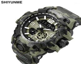 Relogio Mens Watch Luxury Camouflage GShock Fashion Digital Led Date Sport Men Outdoor Electronic Watches Man Gift Clock Wristwatc3277713