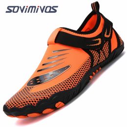 Athletic Hiking Water Shoes Mens Barefoot Aqua Swim Walking Plus Size Nonslip River Sea Diving Sneakers y240329