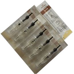 Tattoo Cartridge Needles 1RL 3RL 5RL Sterile Permanent Makeup Eyebrow Lip Eyeliner Microblading Needle Tips Disposable Supplies