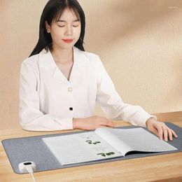 Carpets Heated Mouse Pad Hand Warmer PU Leather With 3 Hours Auto Shut-Off For Computer