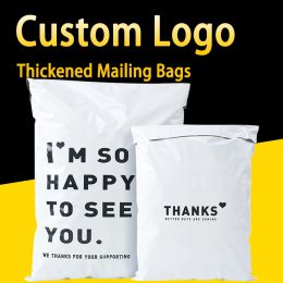 Envelopes Mailing Bags Pack Products Courier Envelope Custom Packaging Poly Mailer Shipping Set Sending Thank You I'm So Happy To See You