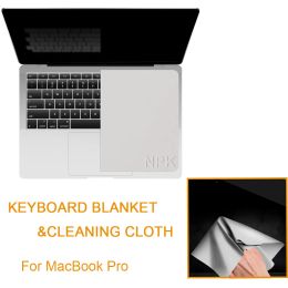 New Microfiber Protective Film Notebook Palm Keyboard Blanket Cover Laptop Screen Cleaning Cloth For MacBook Pro 13/15/16 Inch