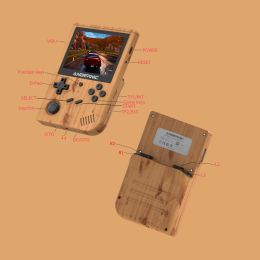 ANBERNIC RG351V Handheld Game Console Open Source System Built-in WiFi Online Sparring 64G TF Card 2400 Classic Games 3.5 Inch