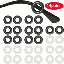 14pairs Solid Glasses Ear Grip Sports Eyeglasses Strap Holder Eyewear Retainer Silicone Anti Slip Holder For Glasses Temple