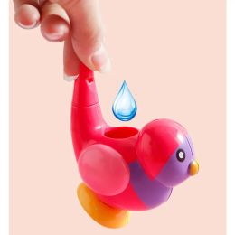 Coloured Drawing Water Bird Whistle Bathtime Musical Toy for Kid Early Learning Educational Children Gift Toy Musical Instrument