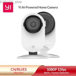 Other CCTV Cameras YI 1080p Smart Home Camera Indoor AI Human/Dog Cat Pet Wifi Security Cam Surveillance System with Night Vision Activity Zone Y240403