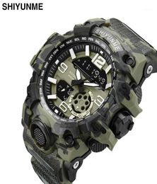 Relogio Mens Watch Luxury Camouflage GShock Fashion Digital Led Date Sport Men Outdoor Electronic Watches Man Gift Clock Wristwatc6190139