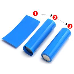 20/50/100/300pcs PVC Heat Shrink Tube 18650/21700/26650 Lipo Battery Wrap Precut Insulated Film Cover Lipo Battery Sleeve Casing