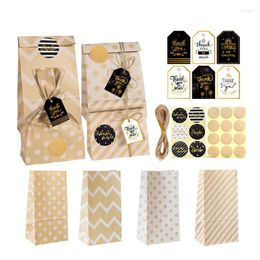 Gift Wrap 24 Pack Candy Bags Wedding Party Invitation Greeting Cards Paper Bag Birthday