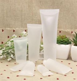 15ml 20ml 30ml 50ml 100ml Plastic Empty Travel Cosmetic Soft Tubes Frosted Bottle Lotion Shampoo Squeeze Container with Screw Flip5787157