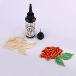 UV 3D Resin Crystal Epoxy Hook Line Tool Styling Pen Ultraviolet Curing DIY Handmade Jewellery Making Liquid Dye Modelling Painting