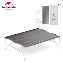 Furnishings Naturehike Folding Table Foldable Camping Table Portable Folding Tourist Table Aluminium Alloy Folding Table Mini Foldable Table