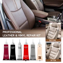 20ml Advanced Leather Repair Gel Colour Repair Car Seat Leather Complementary Repair Refurbishing Cream Paste Leather Repair Kit