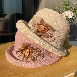 Wide Brim Hats Sweet Women Hat Lightweight Korean Style Lady Sun Cap Short One Size Fisherman Headwear