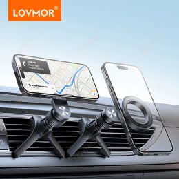 Universal Phone Holder for MagSafe Car Mount Vent Adjustable Car Phone Holder Mount for iPhone 15 14 13 12 Magnetic Case