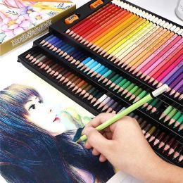 Pencils 120 Soft Colored Pencils Professional Oil Color Pencil Drawing Set for School Office To Provide Art Supplies for Coloring Books