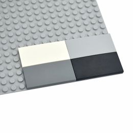 20Pcs MOC 3x6 Dots Smooth Assemble Particles Bricks Flat Tile 3*6 Classic Building Blocks DIY Educational Creative Toy for Kids