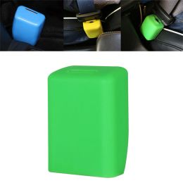 Car Seat Belt Buckle Protective Cover Silicone Car Anti Scratch Dust Case Car Safety Buckle Clip Car Interior Button Cover