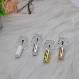 10ml Nail Polish Bottle With Brush Nail Gel Container Glass Cosmetic Pot Nail Oil Packing Bottle Nail Art Sample Bottle