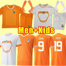 2023 Cote d Ivoire soccer jerseys Ivory Coast Football Shirts 23 24 PEPE KESSIE HALLER ZAHA BAILLY BOLY national Uniforms Fans player version men kids