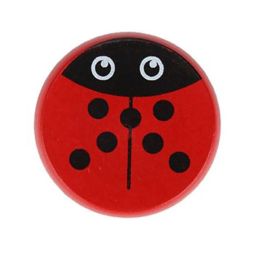 Cute Animal Prints Ladybug Toys Kids Yo-Yo Ball Creative Yo Yo Toys Child's Favorite Wooden Yoyo Toys Childhood Toy