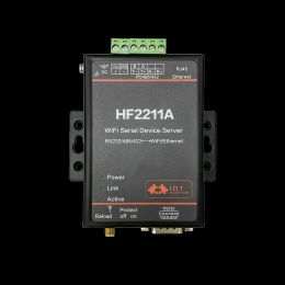 WiFi Serial Device Server RS232/RS485/RS422 Serial Port to WiFi Ethernet Converter Module HF2211 HF2211A EU plug available