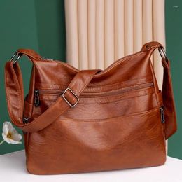 Totes 2024 Trend Shoulder Handbag Purses High Quality Big Crossbody Bags Luxury Designer Messenger Sac Casual Tote