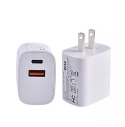 20W Fast Wall Charger USBC Power Adapter US Plug PD Cable For iPhone1709545