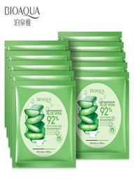 New arrivalBIOAQUA Natural Aloe Vera Gel Face Mask Moisturising Oil Control Wrapped Mask Shrink Pores Facial Mask Cosmetic Skin Ca7191431