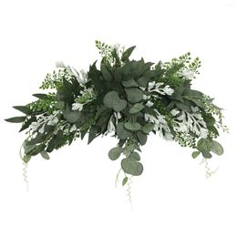 Decorative Flowers Wedding Swag Table Runner Centrepiece Arch Backdrop Garland Home Door Window Decoration