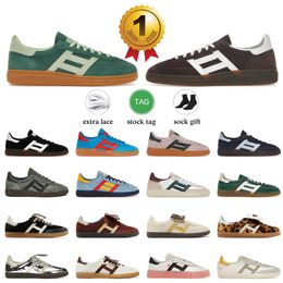 Luxury Shoes handball spezial shoes OG Original Designer Vintage Men Women Wales Bonner Silver Metallic Outdoor Athletic Sports Spezials Fashion Casual Shoes 36-45