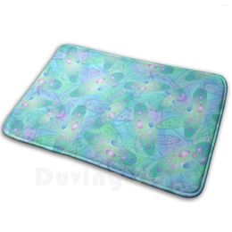 Carpets Paramecium Mat Rug Carpet Anti-Slip Floor Mats Bedroom Science Biology Microorganism Cells Nucleus Mitochondria