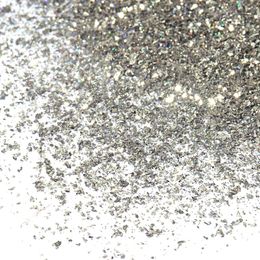 Qitai 1kg high-end silver-coated mixed Colour glitter powder PET powder makeup nail art cross-border bright powder high temperature resistant solvent