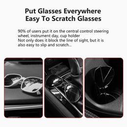 4 Colors Car Sunglasses Box Glasses Case Universal Auto Sun Visor Holder Clip Card Ticket Holder Automobile Accessories Storage