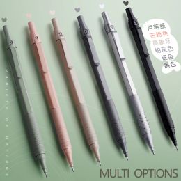 M&G 0.5mm/0.7mm Morandi Low density Mechanical Pencil with Eraser Automatic Graph Pencil Creative Modelling Student Stationery